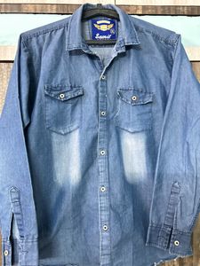 Denim Full Sleeve Shirt Free Delivery