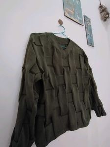 Textured Knit Pullover🍹🎀