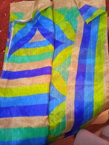 Blue Color Saree