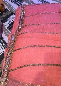 Elegant Pink Saree