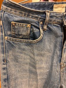 Blue High Waist Denim Jeans