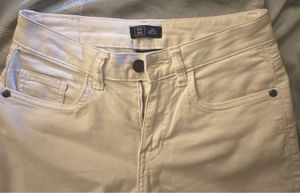 DNMX White Slim Fit Jeans - 26 Waist mid Rise