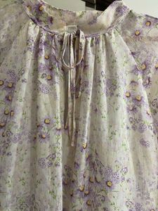 H&amp;M WHITE FLORAL A LINE DRESS