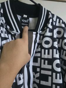 Statement Graphic Print Jacket