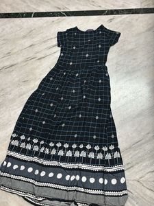 Checkered Maxi Dress