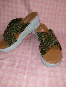 Women&#39;s Green Wedges
