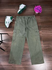 Olive Green Cargo Pants
