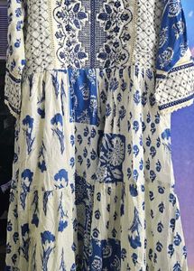 Ethnic Long Dress For Festive Wear || New, Untouch