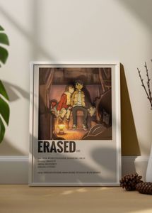 Anime Erased 2016 Framed Poster