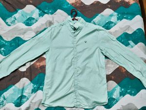 Stylish Allen Solly Junior Mint Green Shirt