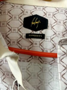 NEW RARE RABBIT STYLISH Patterned Shirt