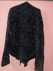 Polka Dot Bow Top
