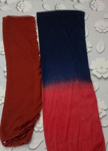 Double Colour Dupatta