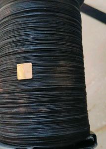 Black Elastic Cord Roll