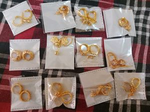 New Gold Earings