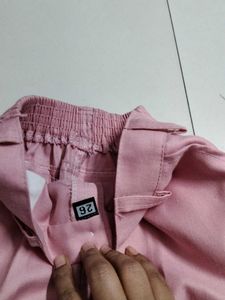 Boys Pink Trowser Set
