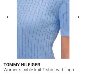 Orginal Tommy Hilfiger Blue Knit Top