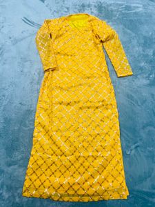 Yellow Kurti