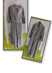 Grey Wrap Dress/Robe/Lounge Wear