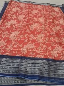 Elegant Floral Saree