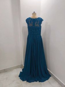 Elegant Blue Gown