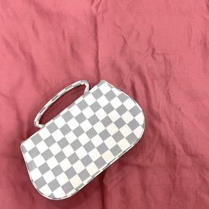 blue&amp;white bag