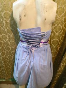 Charming Blue Fit &amp; Flare Dress