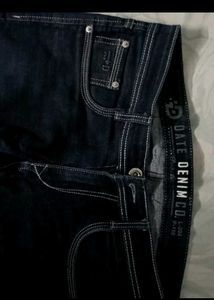 Dark Wash Denim Jeans
