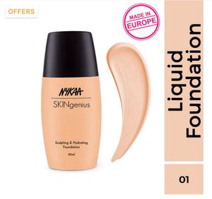 Nykaa Hydrating Foundation Pure Ivory 01