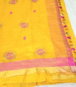 Boat Neck Blouse + Rich Look Saree