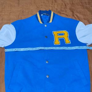 Zara &#39;R&#39; Patch Varsity Bomber