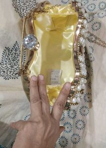 Pearl &amp; Rhinestone Clutch