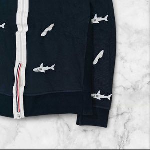 &#39;Thom Browne&#39; Navy Hoodie, Made In Japan