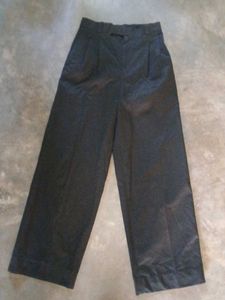 Black korean Baggy pant