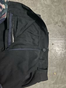 Black Flared Leg Pants