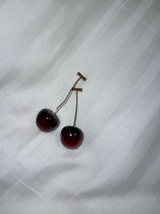 Cherry Drop Earrings