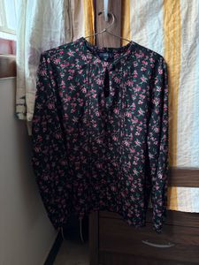 Floral Print Blouse Workwear