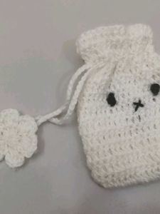 Miffy Crochet Pouch