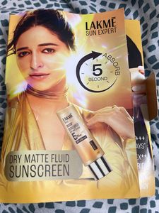 Lakme Sun Expert Matte Fluid SPF 50 Sample
