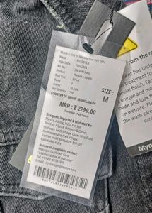 Roadster Mens Denim Jacket, M Size