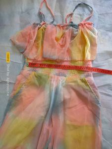 Chiffon jumpsuit