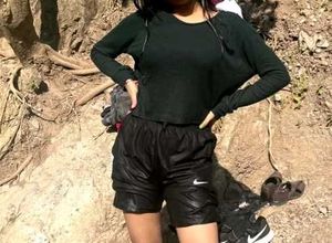 Green Ribbed Long Sleeve Top