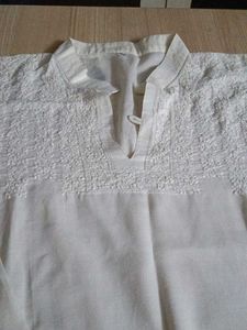Cotton embroidered Kurta