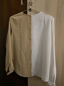 Fithub Fashion Dual Toned Formal Blouse