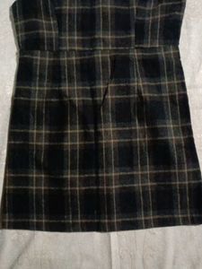 Plaid Sleeveless Dress