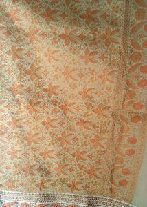 Beautiful Zari Work Sari With Blouse