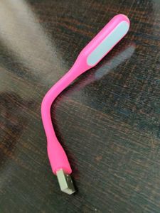 USB Flashlight Pink Colour