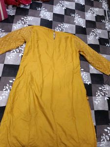 🌟 MUSTARD GOLD KURTI 🌟