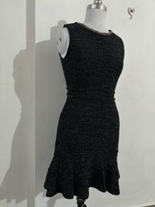 Sparkly Black Mini Dress