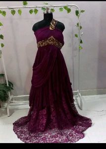 Heavy Gorgeous Stylish Partywear Gown